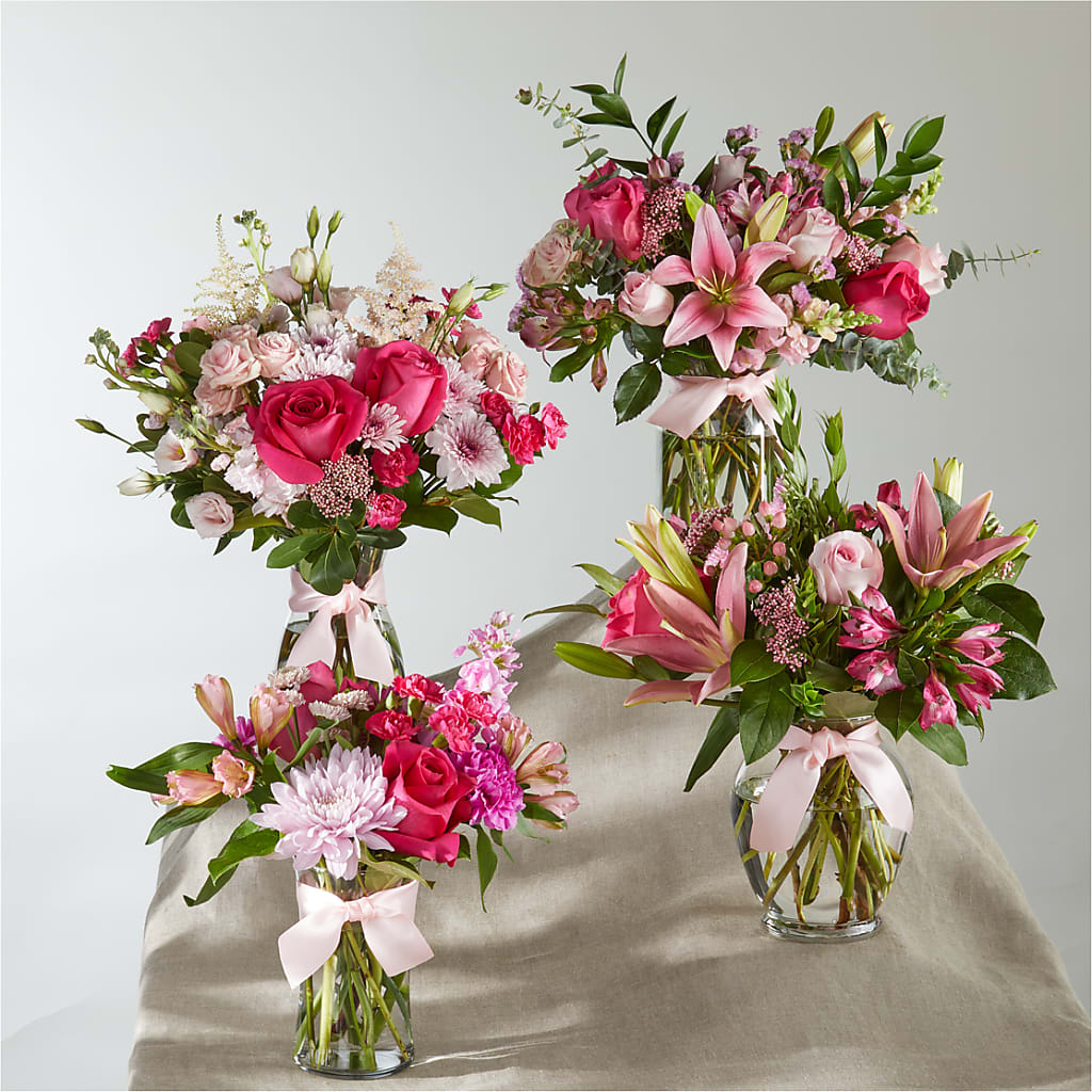 Pink Ribbon - A Florist Original – HARRY'S FLOWERS, Victoria BC