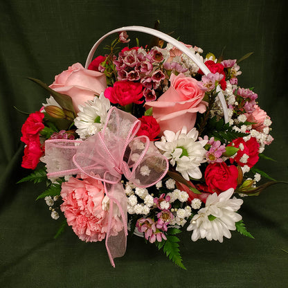 Blush Of Pink Arrangement – HARRY'S FLOWERS, Victoria BC