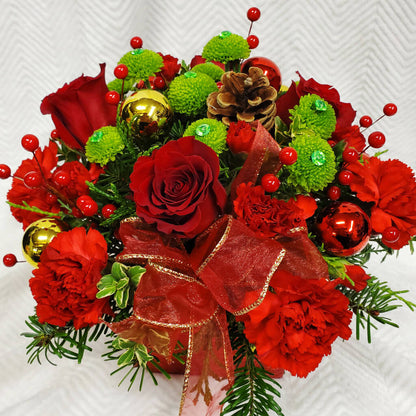 Christmas Gift Arrangement – HARRY'S FLOWERS, Victoria BC