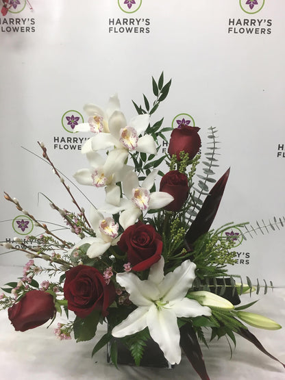 Forever Love Arrangement – HARRY'S FLOWERS, Victoria BC