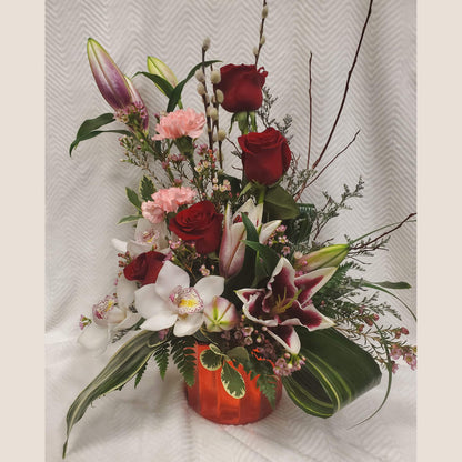 Precious Love Arrangement – HARRY'S FLOWERS, Victoria BC