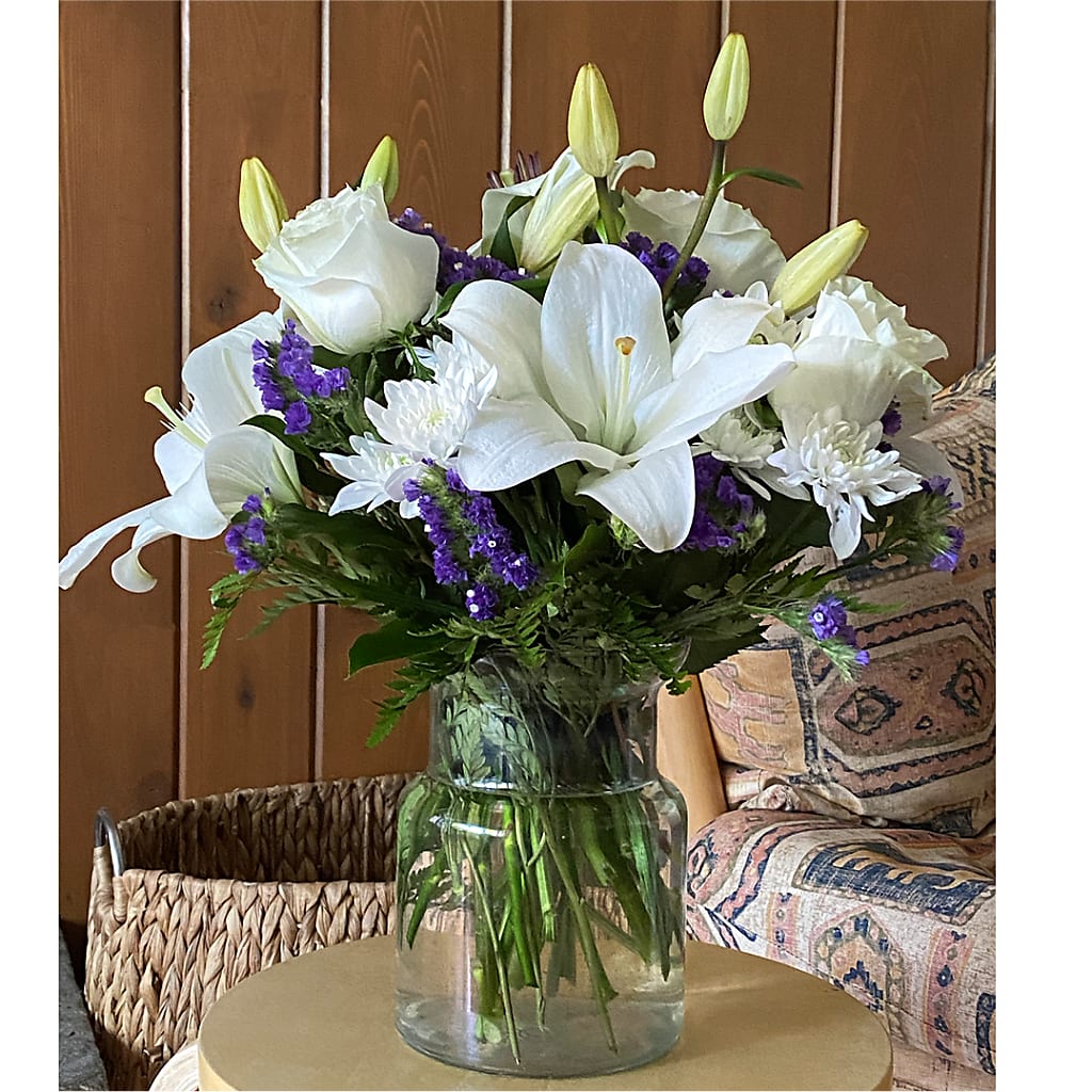 Beyond Blue Bouquet – HARRY'S FLOWERS, Victoria BC