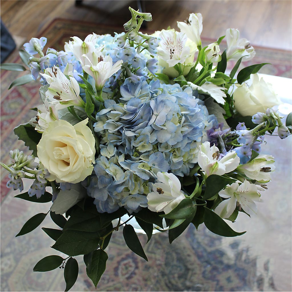 Clear Skies Bouquet – HARRY'S FLOWERS, Victoria BC