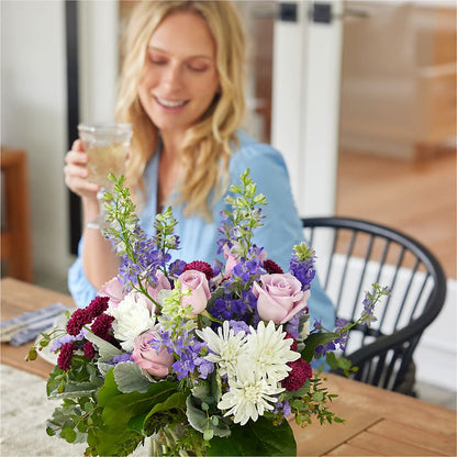 Violet Frost Bouquet – HARRY'S FLOWERS, Victoria BC