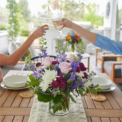 Violet Frost Bouquet – HARRY'S FLOWERS, Victoria BC