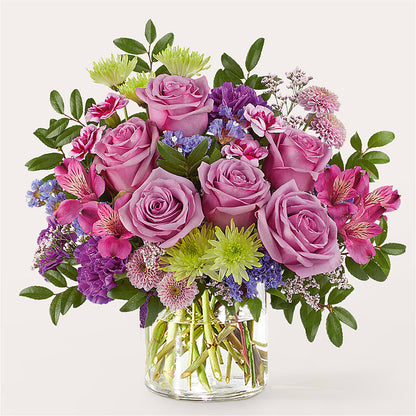 Glass Half Full Bouquet – HARRY'S FLOWERS, Victoria BC