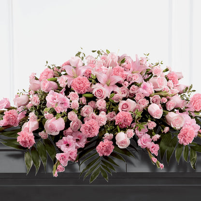 Garden of Comfort Casket Spray (Standard) – HARRY'S FLOWERS, Victoria BC