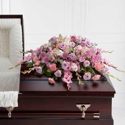 Immorata Casket Spray – HARRY'S FLOWERS, Victoria BC