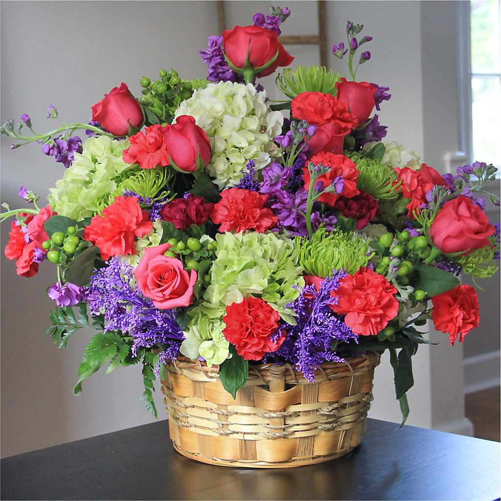 Warm Embrace Arrangement – HARRY'S FLOWERS, Victoria BC