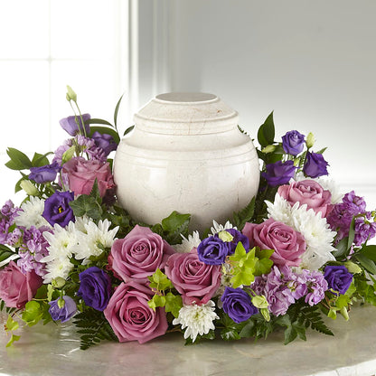 Blooming Sympathy Cremation Adornment – HARRY'S FLOWERS, Victoria BC