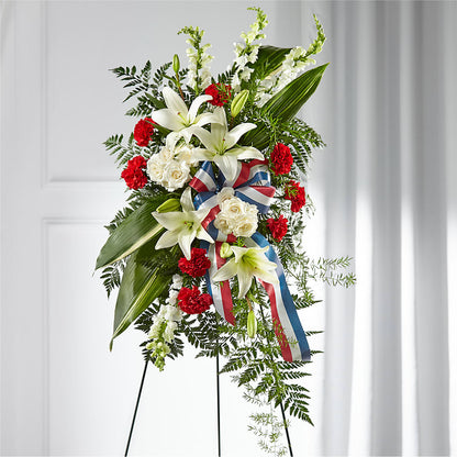 Stars of Life Standing Spray – HARRY'S FLOWERS, Victoria BC