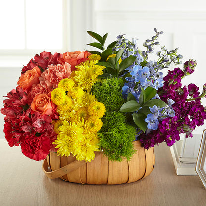 Prideful Basket – HARRY'S FLOWERS, Victoria BC
