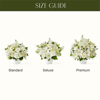 Peaceful Reflections Arrangement – HARRY'S FLOWERS, Victoria BC