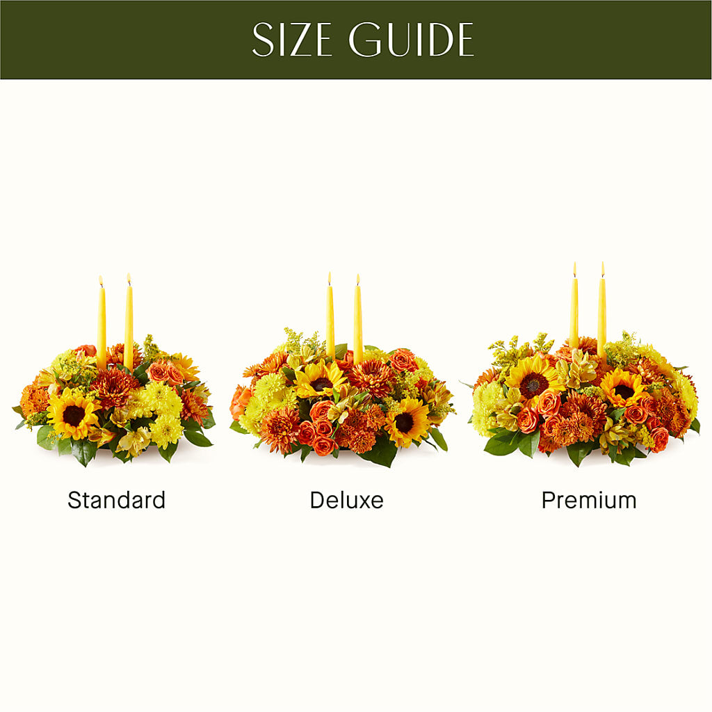 Autumn Harmony Centerpiece – HARRY'S FLOWERS, Victoria BC