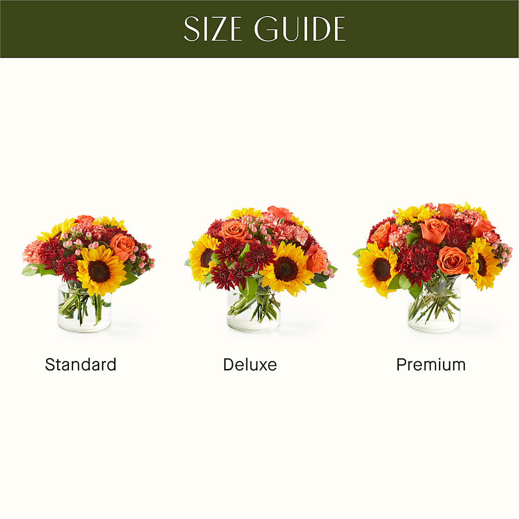 September Sunset Bouquet – HARRY'S FLOWERS, Victoria BC