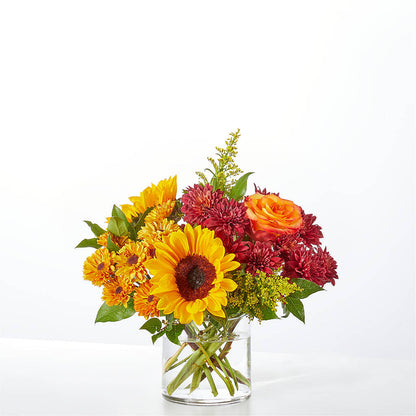 Flannel Scarf Bouquet – HARRY'S FLOWERS, Victoria BC