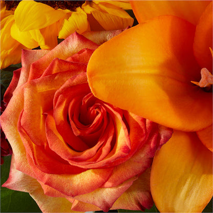 Grateful Centerpiece – HARRY'S FLOWERS, Victoria BC