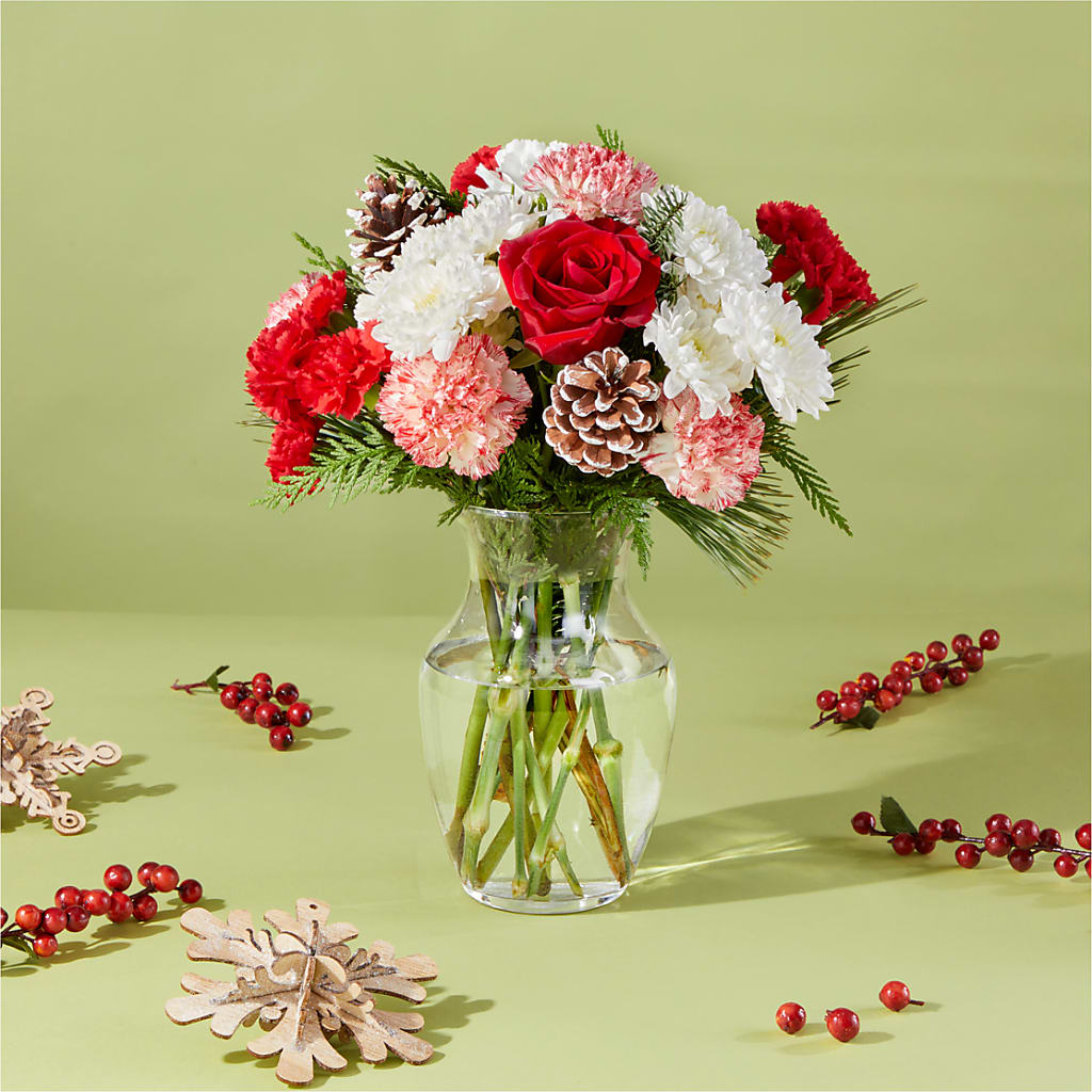 Candy Cane Lane Bouquet – HARRY'S FLOWERS, Victoria BC
