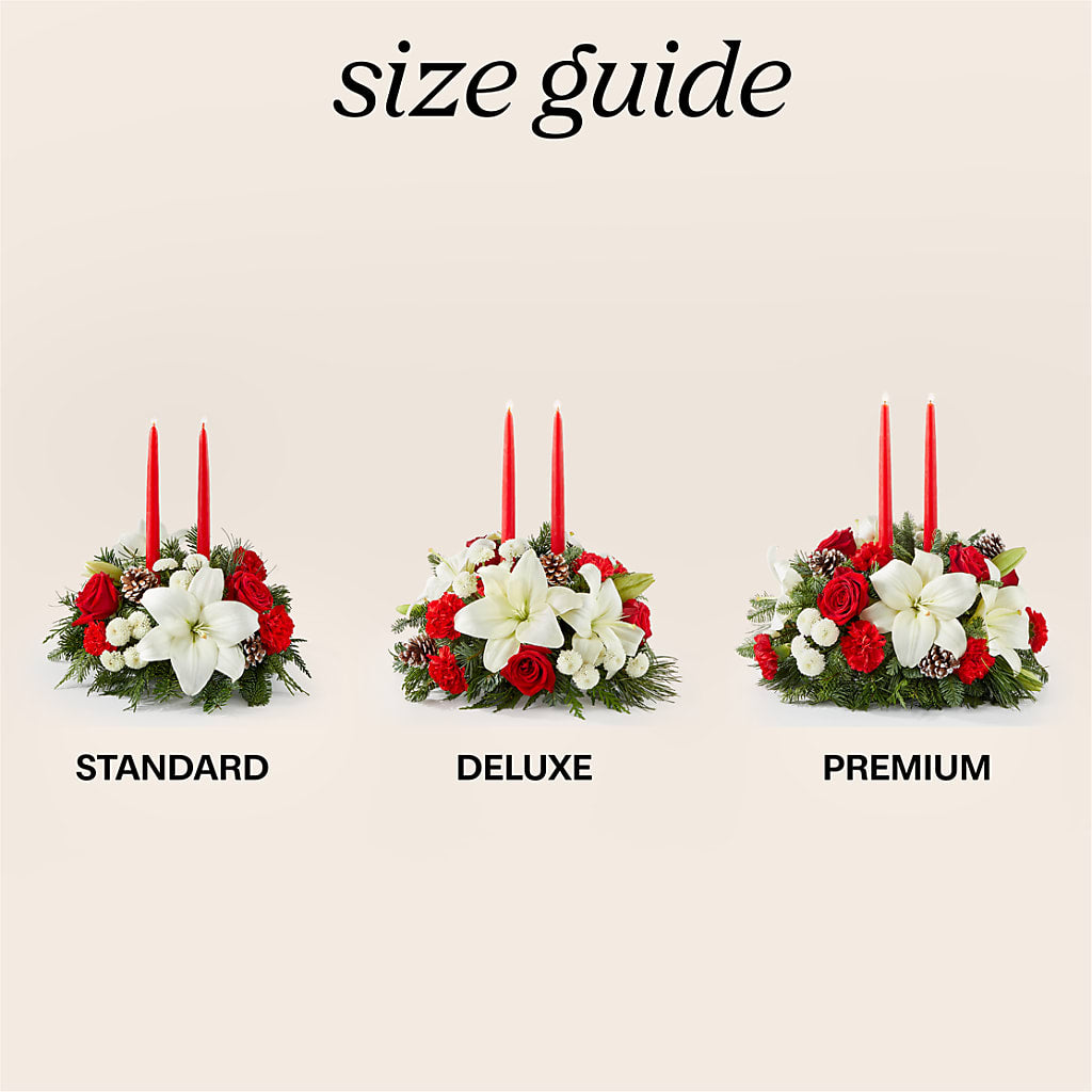Seasonal Festivities Centerpiece – HARRY'S FLOWERS, Victoria BC