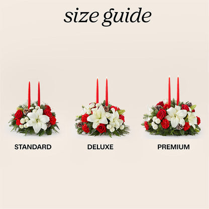 Seasonal Festivities Centerpiece – HARRY'S FLOWERS, Victoria BC