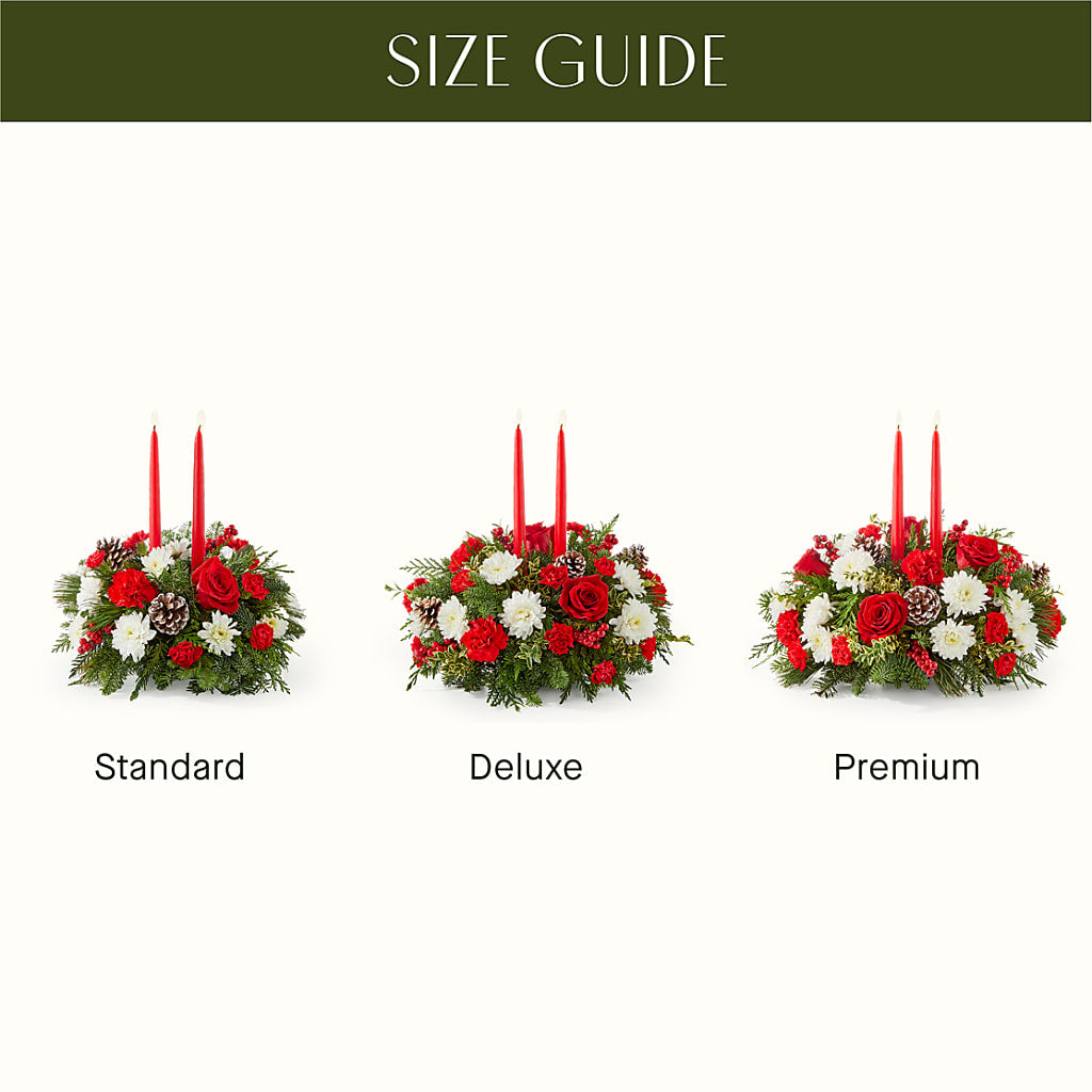 Holiday Soiree Centerpiece – HARRY'S FLOWERS, Victoria BC