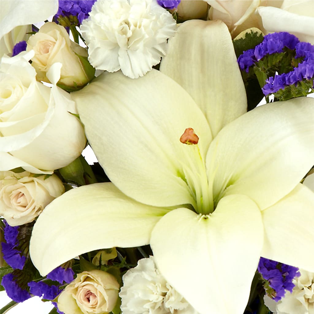 Sapphire Rush Bouquet – HARRY'S FLOWERS, Victoria BC