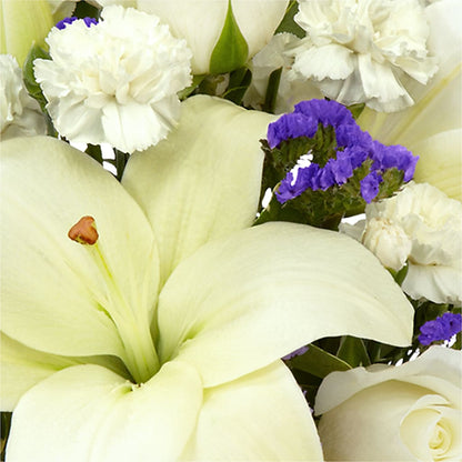 Sapphire Rush Bouquet – HARRY'S FLOWERS, Victoria BC