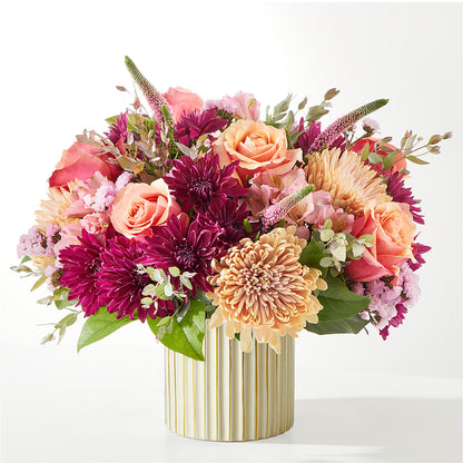 Berry Cobbler Bouquet with Ivory Vase – HARRY'S FLOWERS, Victoria BC