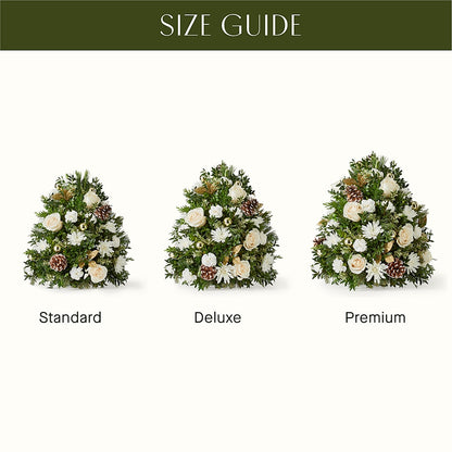 Snowed In Tree – HARRY'S FLOWERS, Victoria BC