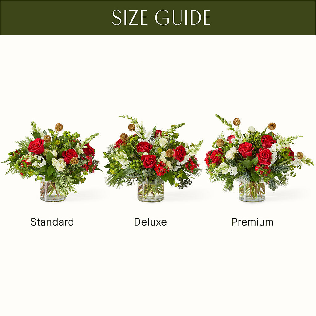 Deck the Halls Bouquet – HARRY'S FLOWERS, Victoria BC