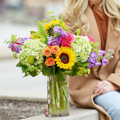 Vibrant Greetings Bouquet – HARRY'S FLOWERS, Victoria BC