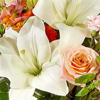Grapefruit Splash Bouquet – HARRY'S FLOWERS, Victoria BC