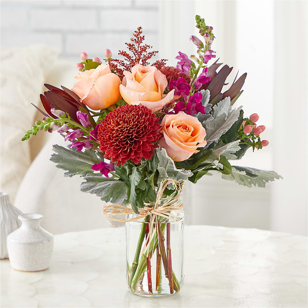Moody Hues Bouquet – HARRY'S FLOWERS, Victoria BC