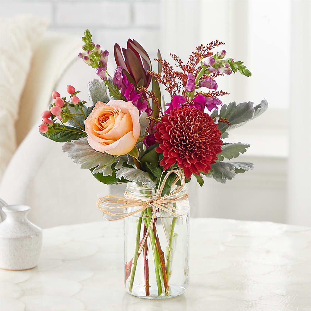 Moody Hues Bouquet – HARRY'S FLOWERS, Victoria BC
