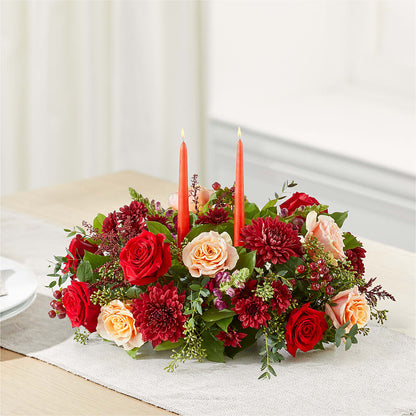 Most Thankful Centerpiece – HARRY'S FLOWERS, Victoria BC
