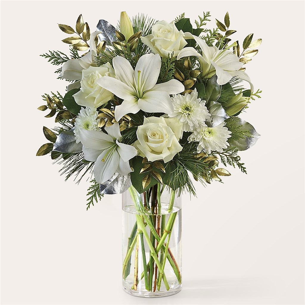 Wintry Mix Bouquet – HARRY'S FLOWERS, Victoria BC