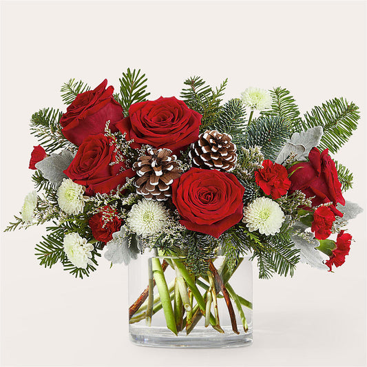 Yule Cheer Bouquet – HARRY'S FLOWERS, Victoria BC