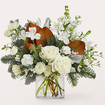 Fresh Snowfall Bouquet – HARRY'S FLOWERS, Victoria BC