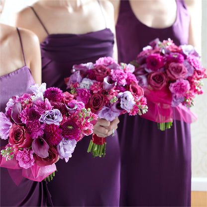 Bridesmaid's Garden Bouquet – HARRY'S FLOWERS, Victoria BC
