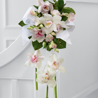 Perfect Entrance Pew Arrangement – HARRY'S FLOWERS, Victoria BC