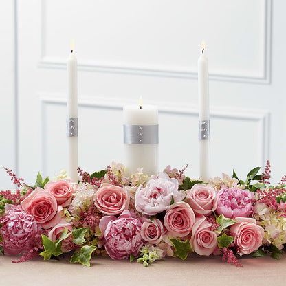 Worldwide Romance Unity Candle Arrangement – HARRY'S FLOWERS, Victoria BC