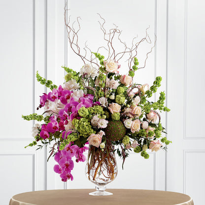 Soft Sophistication Arrangement – HARRY'S FLOWERS, Victoria BC