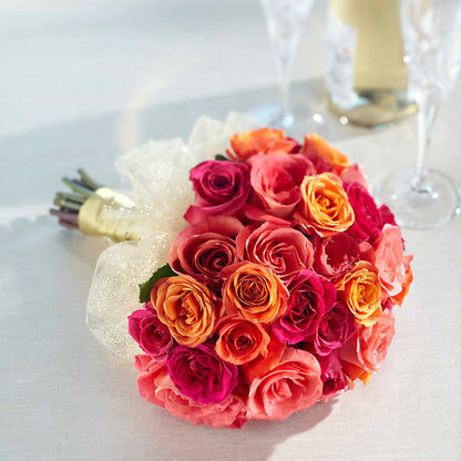 Sweet Roses Bouquet – HARRY'S FLOWERS, Victoria BC