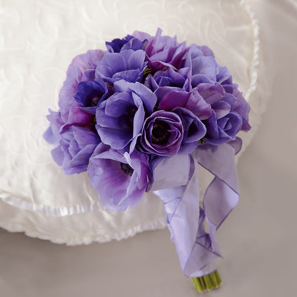 Purple Passion Bouquet – HARRY'S FLOWERS, Victoria BC