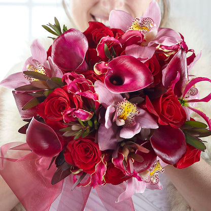 Heart of Hearts Bouquet – HARRY'S FLOWERS, Victoria BC